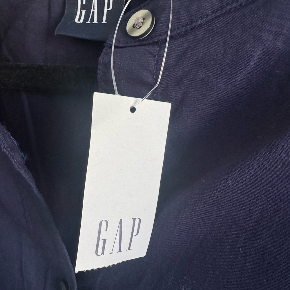 Beautiful woman dress GAP Dark Blue Cotton Dress - Picture 4 of 10